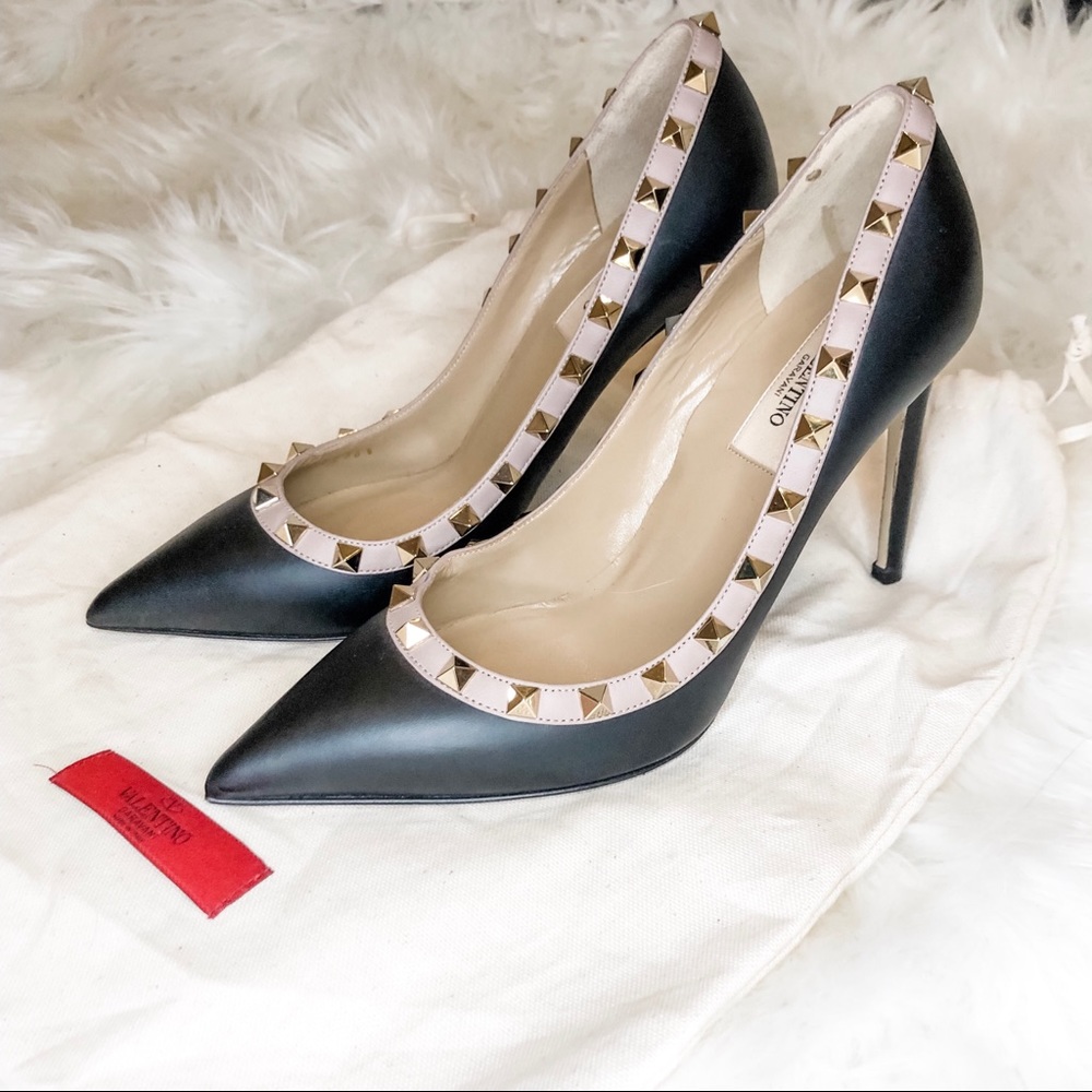 AUTHENTIC VALENTINO ROCKSTUD HEEL SIZE 36.5 (6.5)